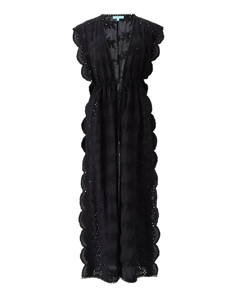 Melissa Odabash Talitha' Bauernbluse - Schwarz Schwarz