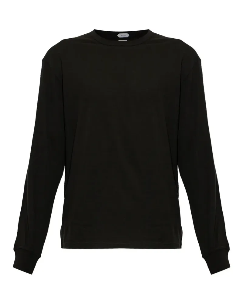 Post Archive Faction Klassisches Langarmshirt - Schwarz Schwarz
