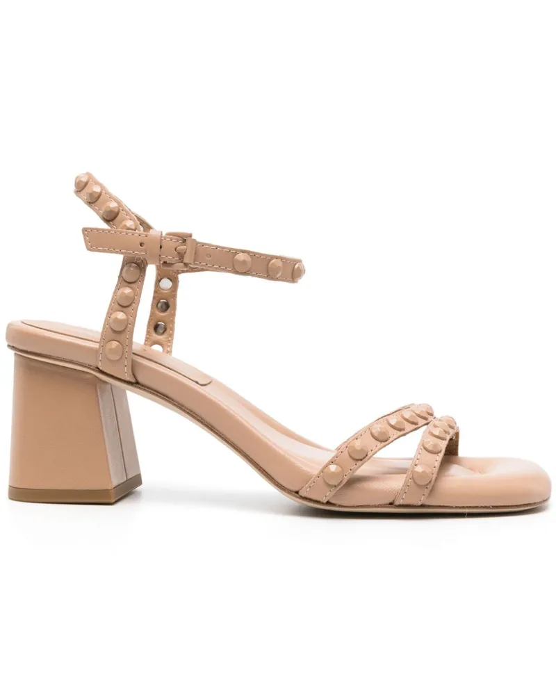 ash Jody Bis Sandalen mit Nieten - Nude Nude