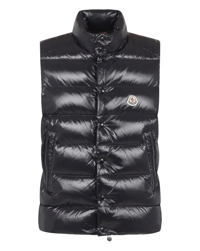 Moncler padded gilet - Schwarz Schwarz