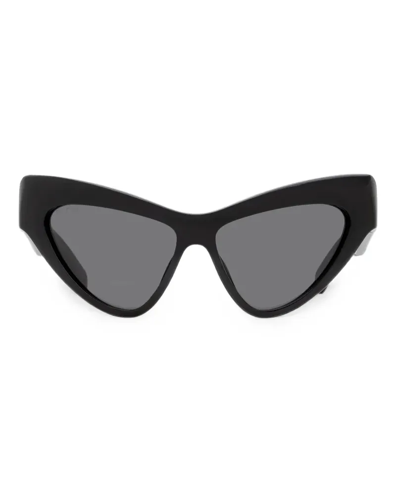 Gucci Sonnenbrille mit Cat-Eye-Gestell - Schwarz Schwarz
