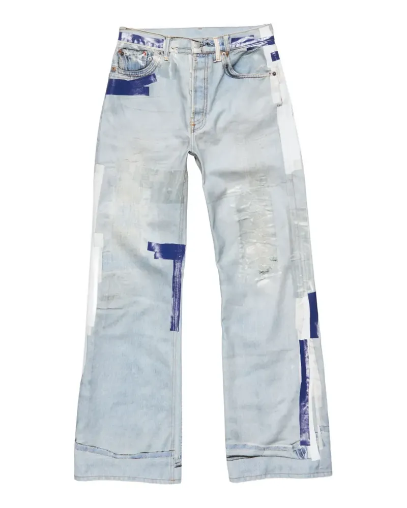 Acne Studios Jeans im Distressed-Look - Blau Blau