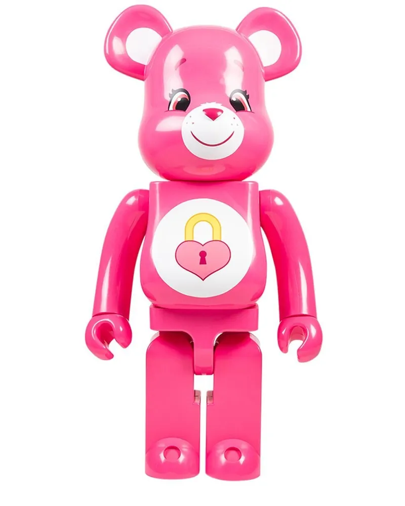 Medicom Toy x Care Bears Secret Bear Bearbrick Figur Rosa