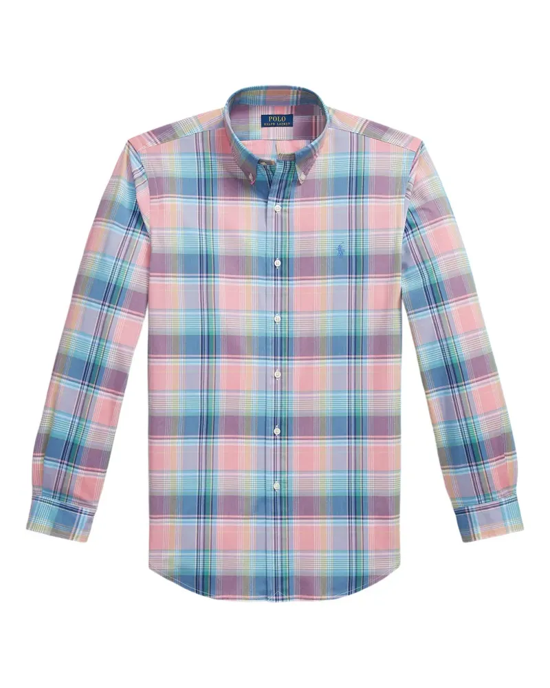 Ralph Lauren checked long-sleeve shirt - Rosa Rosa