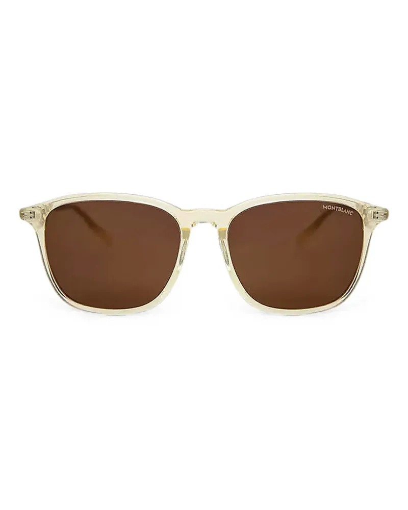 Montblanc square-frame sunglasses - Gelb Gelb