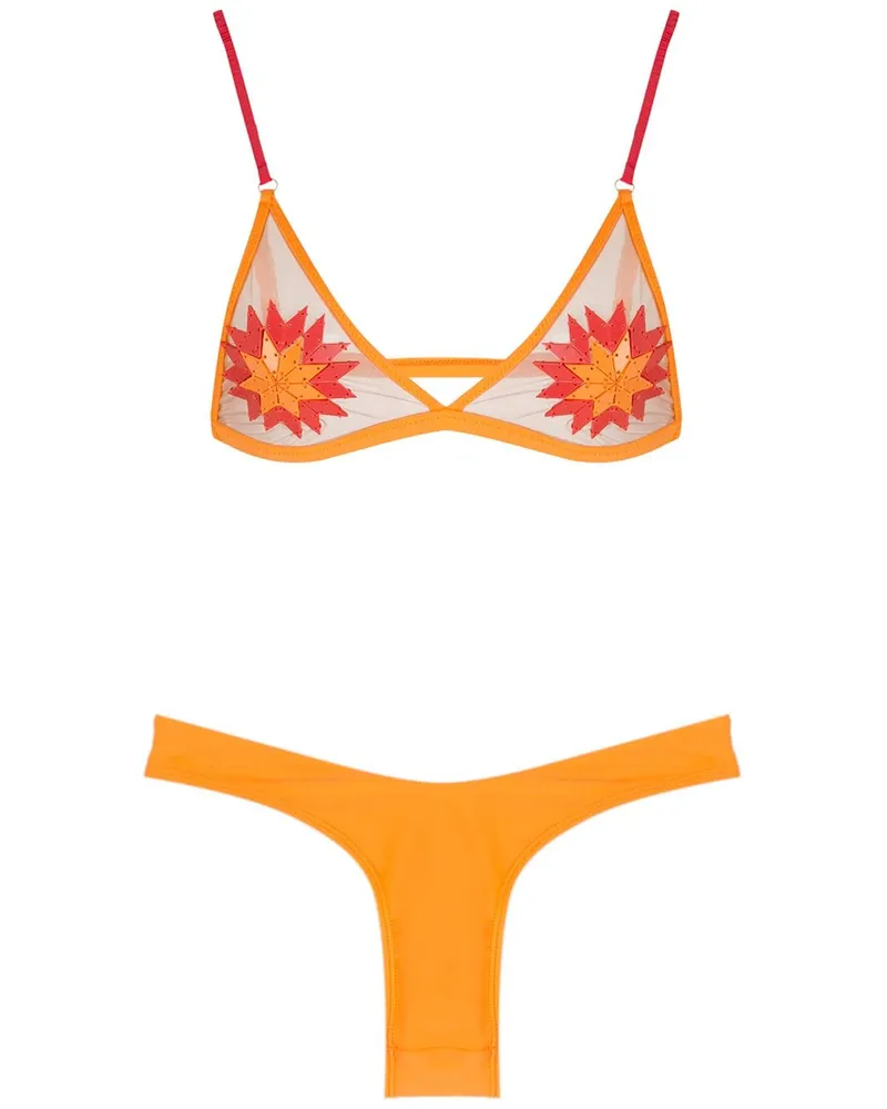 Amir Slama Sol Bikini - Orange Orange