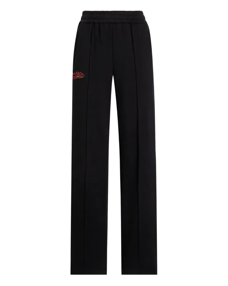 Dolce & Gabbana Jogginghose mit Logo-Patch - Schwarz Schwarz