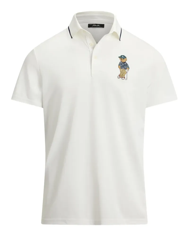Ralph Lauren Poloshirt mit Teddy - Weiß Weiß