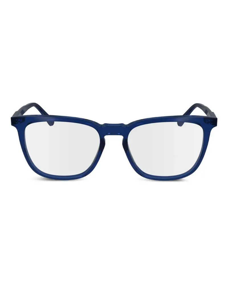 Calvin Klein Brille mit eckigem Gestell - Blau Blau