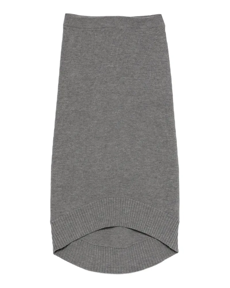 Victoria Beckham Asymmetrischer Rock - Grau Grau