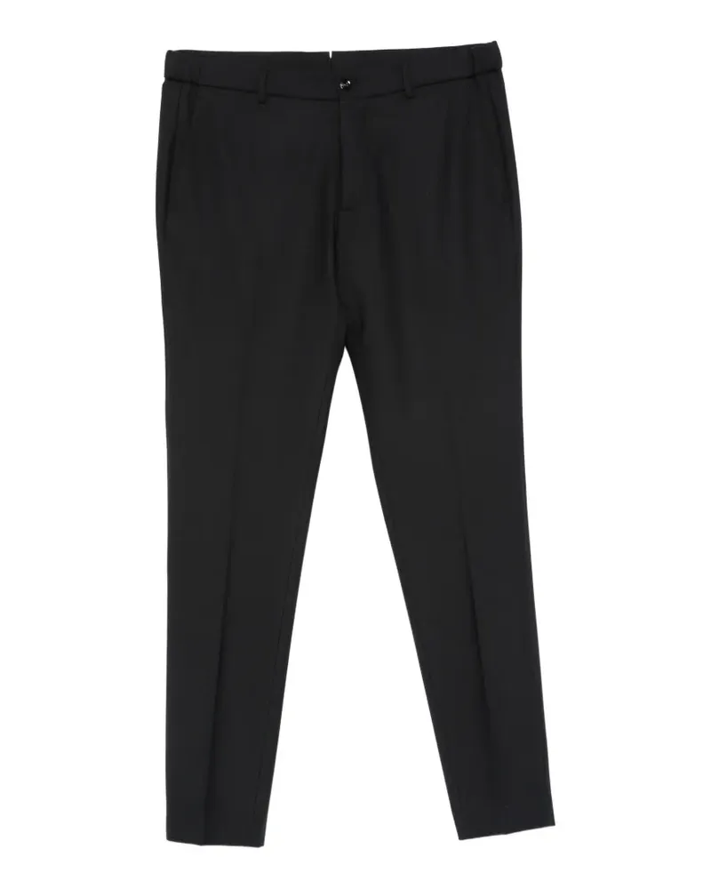 Berwich pressed-crease straight-leg trousers - Blau Blau