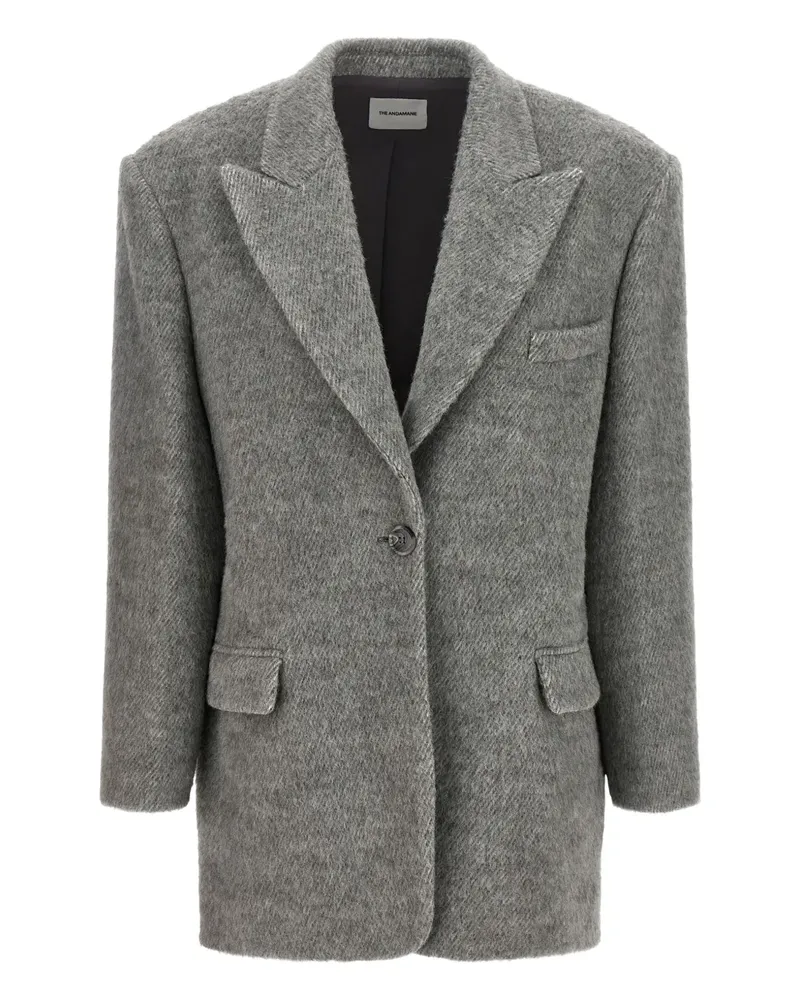 ANDAMANE Gesteppter Blazer - Grau Grau
