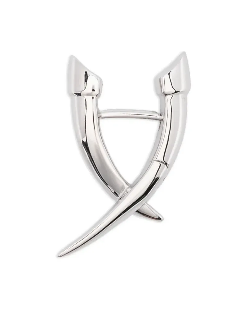 Shaun Leane Sabre crossover earring - Silber Silber