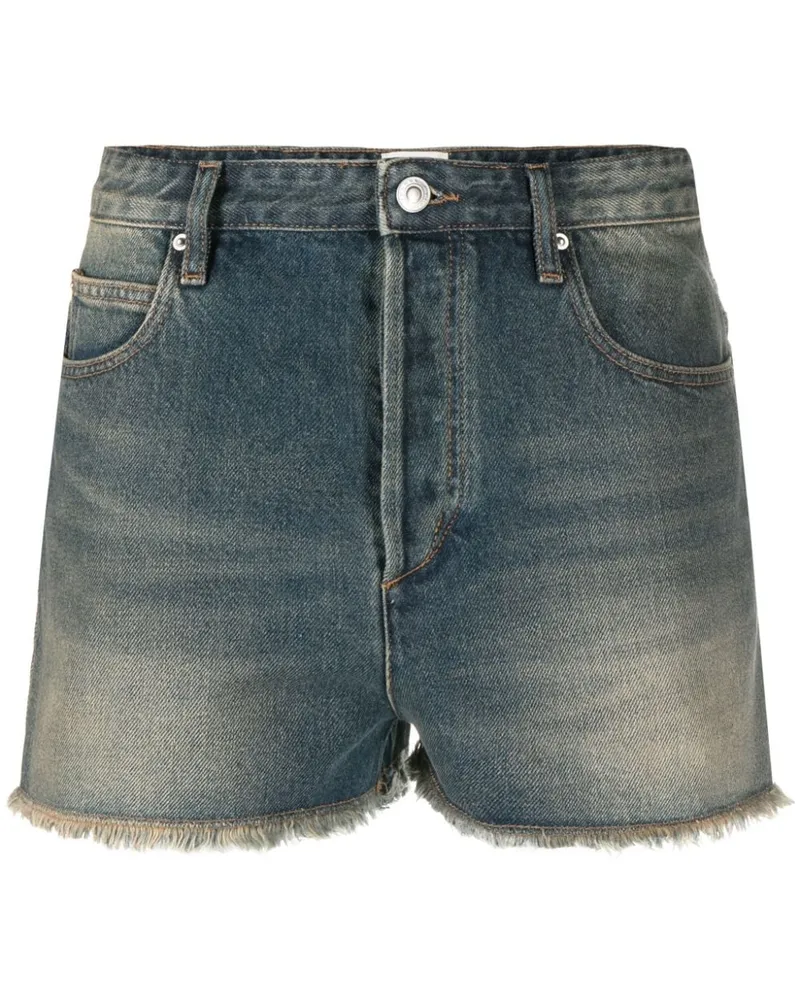 Isabel Marant Lesia Jeans-Shorts - Blau Blau