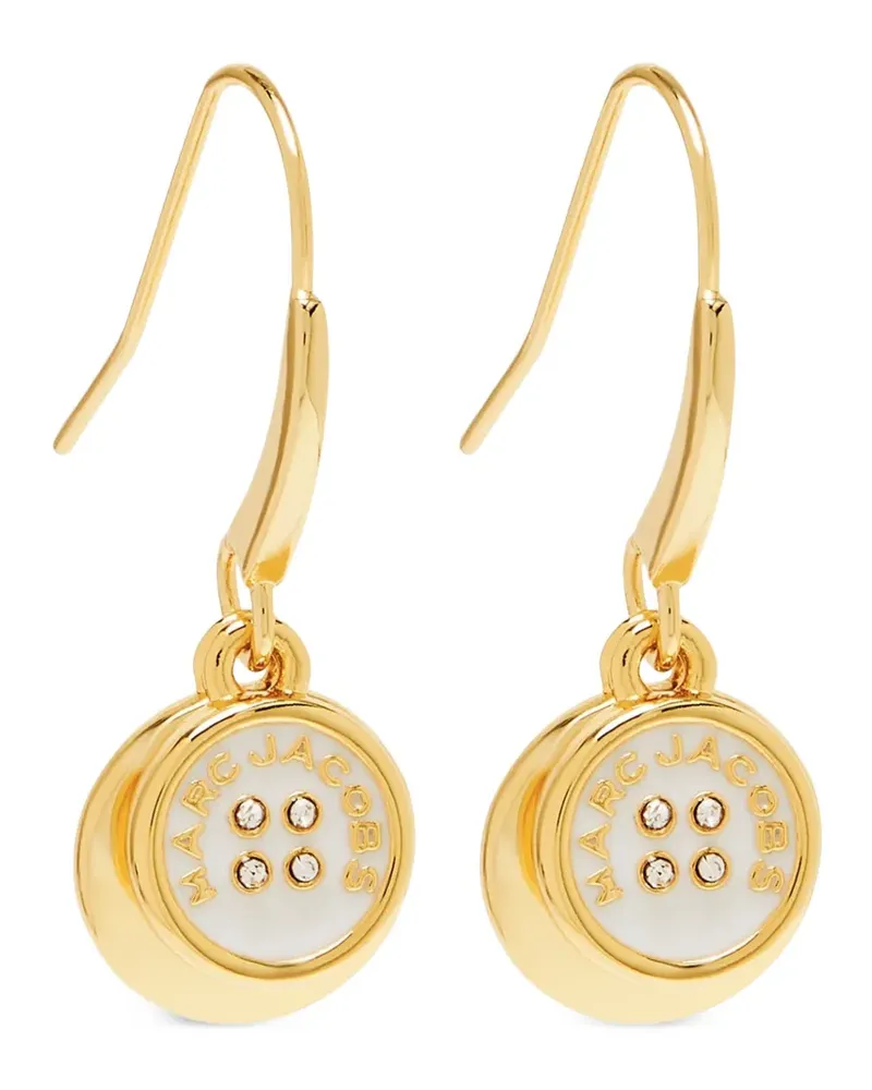 Marc Jacobs Button Drop Ohrringe - Gold Gold