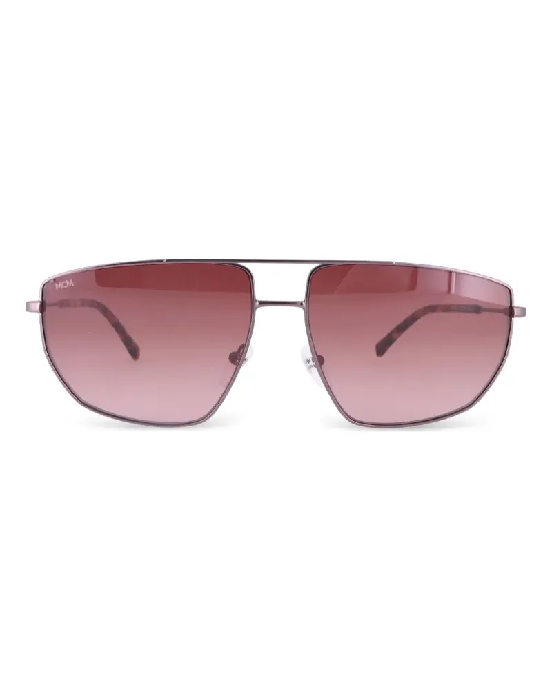 MCM double-bridge pilot-frame sunglasses - Grau Grau