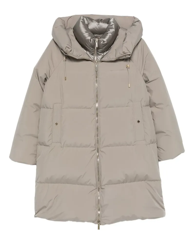 MOORER Mantel mit Kapuze - Nude Nude