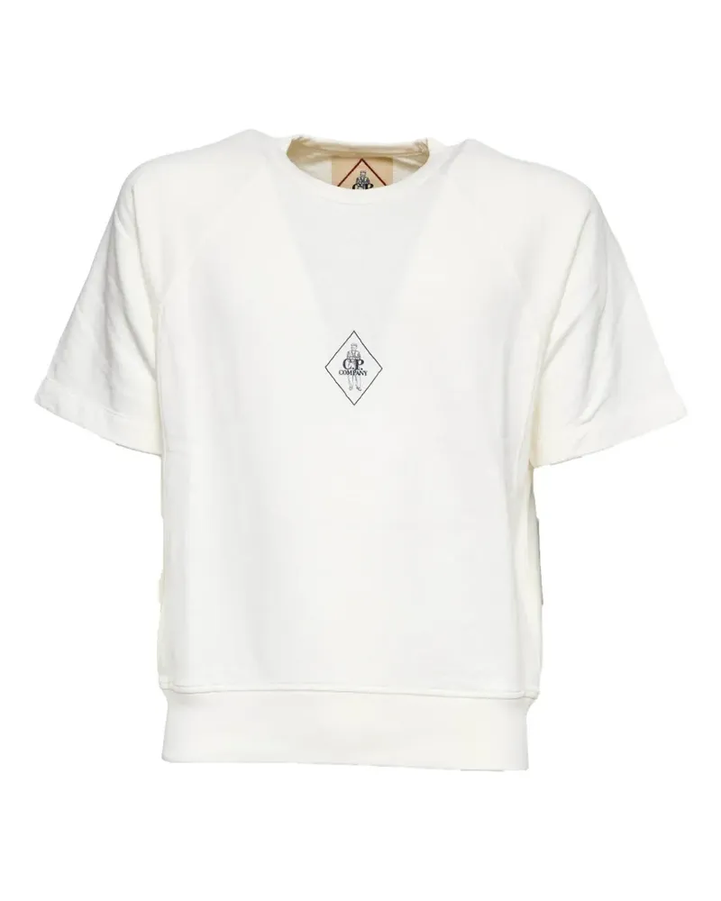 C.P. Company raglan-sleeve printed T-shirt - Weiß Weiß