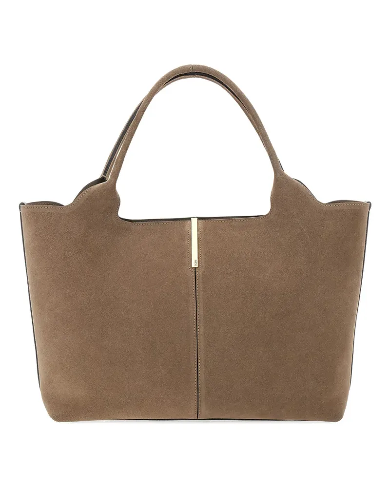 TOD'S beige tote bag - Braun Braun