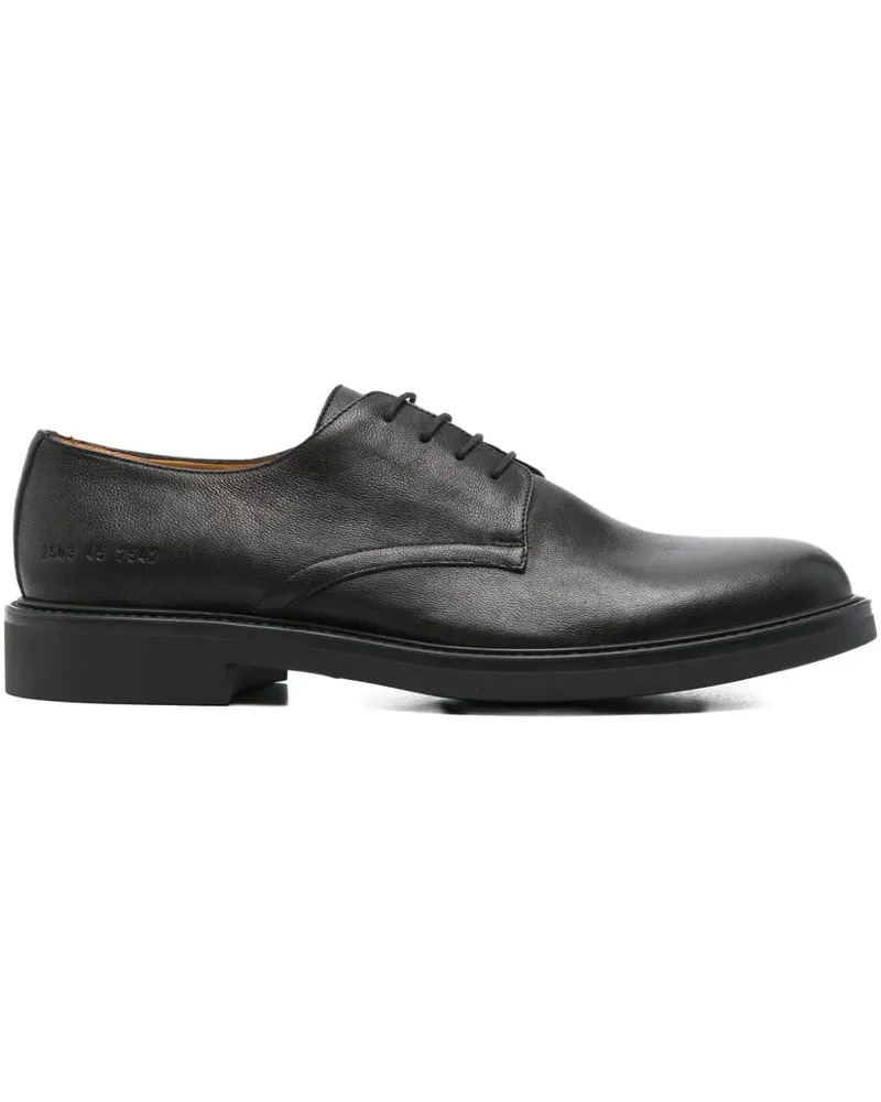 Common Projects Klassische Derby-Schuhe - Schwarz Schwarz