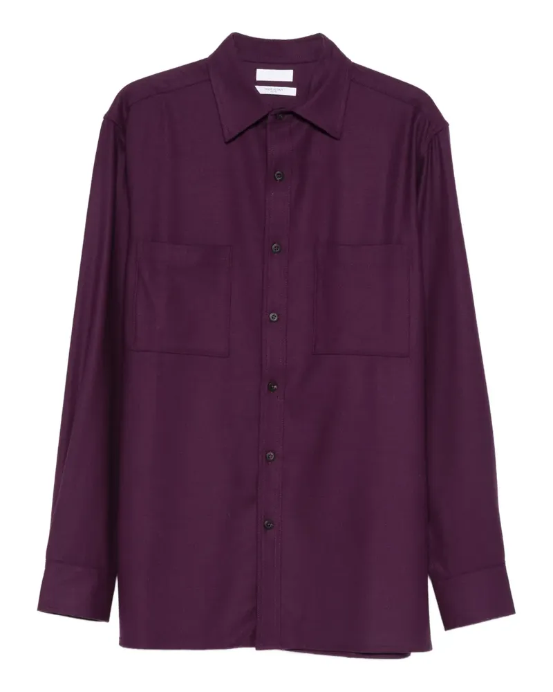 Cellar Door Hemd mit Brusttasche - Violett Violett