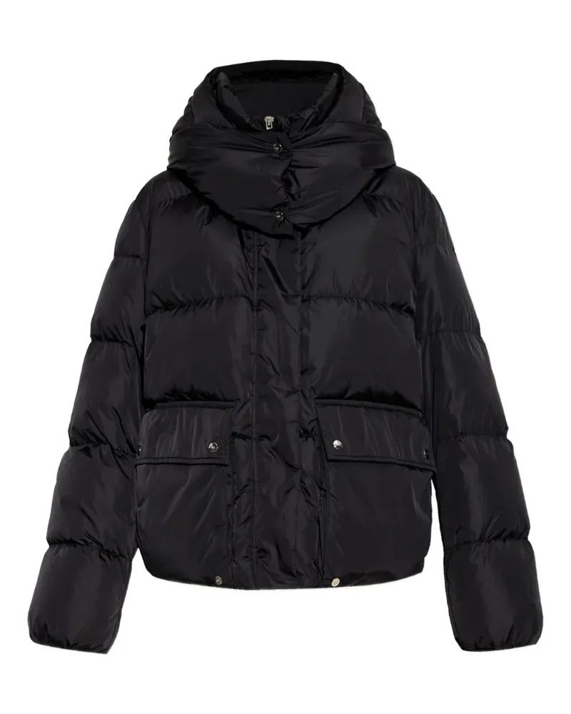 ADD hooded puffer jacket - Schwarz Schwarz