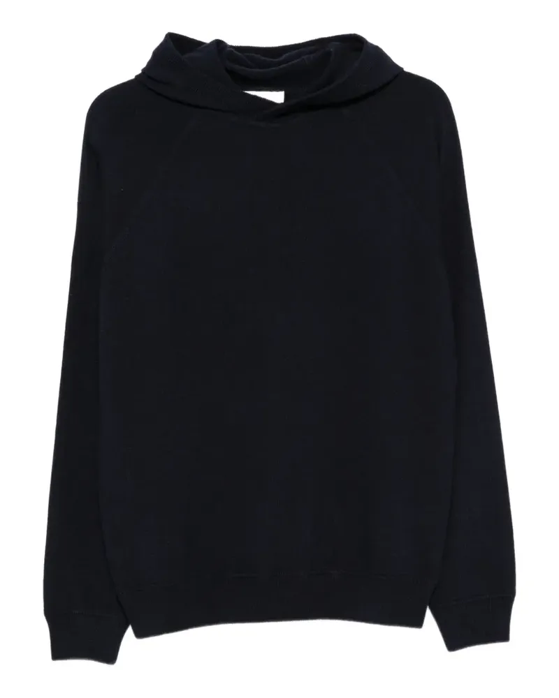 Malo Hoodie mit Raglanärmeln - Blau Blau