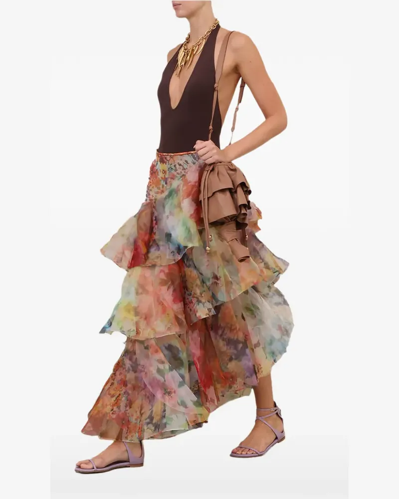 Zimmermann Luna halter-neck bodysuit - Braun Braun