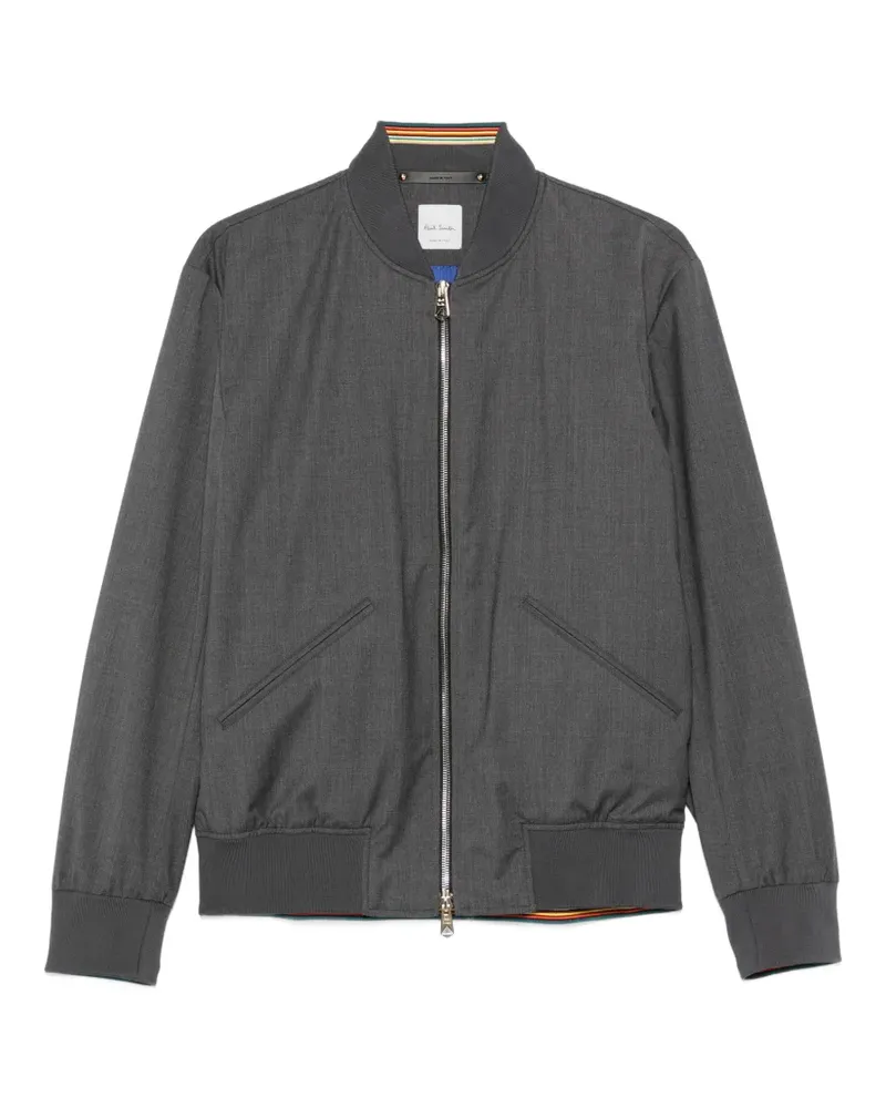 Paul Smith zip-fastening bomber jacket - Grau Grau