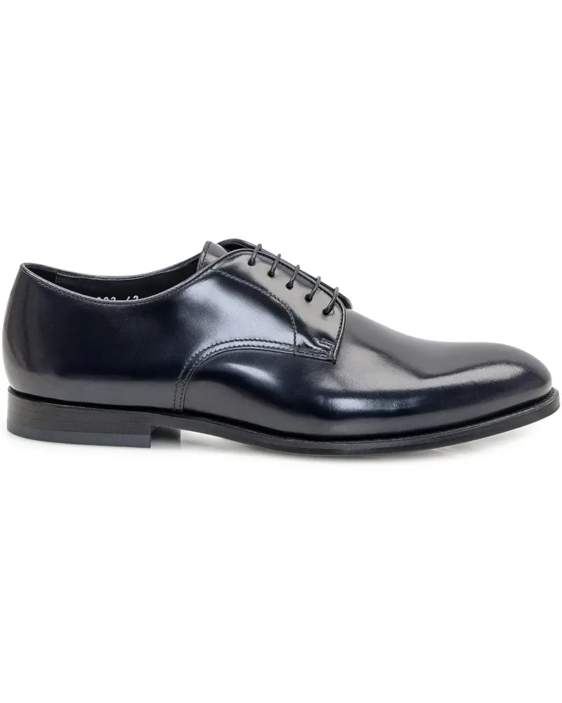 Doucal´s Spazzolato Derby-Schuhe - Blau Blau