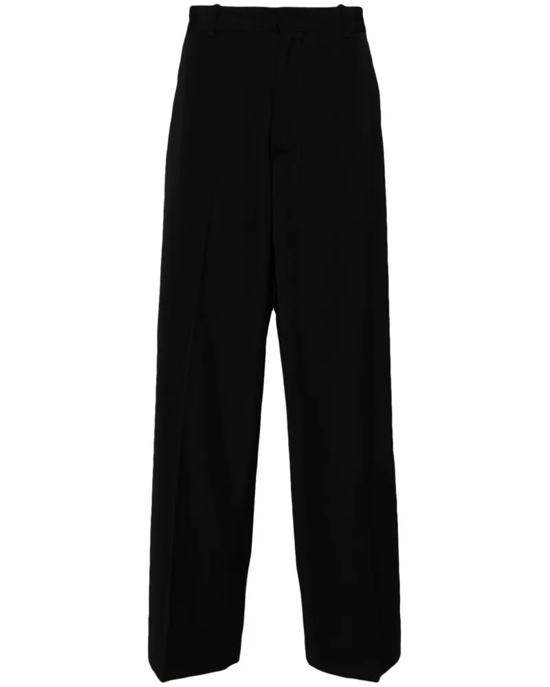 Acne Studios Hose mit Kontrastnähten - Schwarz Schwarz