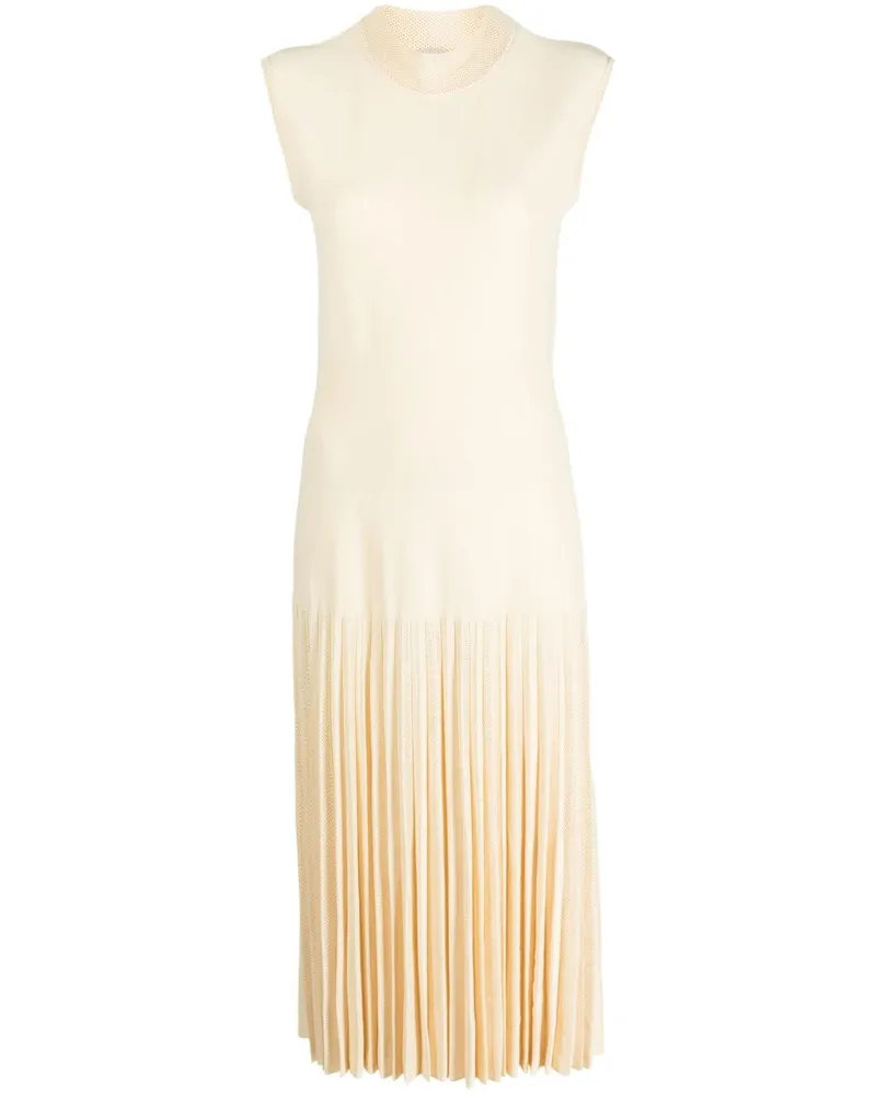 MRZ Kleid mit Falten - Nude Nude