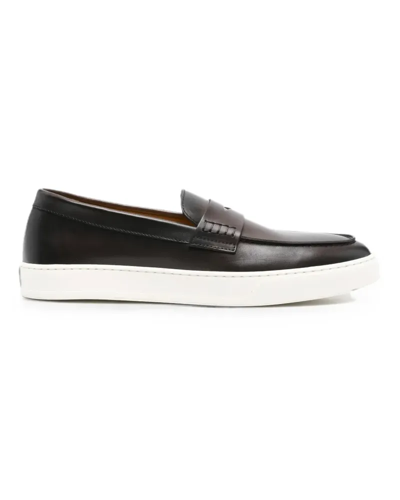 Doucal´s Penny-Loafer aus Leder - Braun Braun
