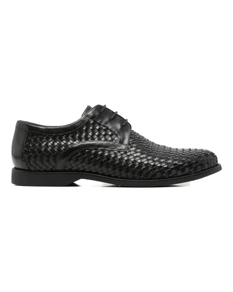 Alberto Gozzi lace-up derby shoes - Schwarz Schwarz