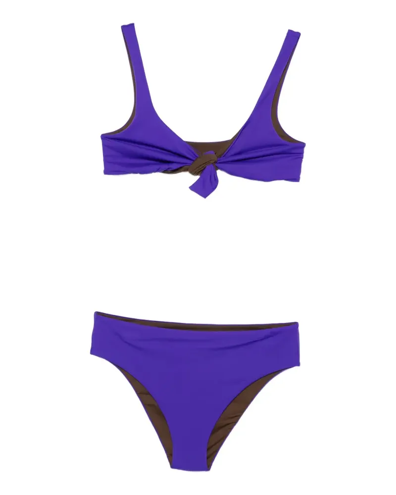 FISICO-Cristina Ferrari knot-detail bikini - Violett Violett