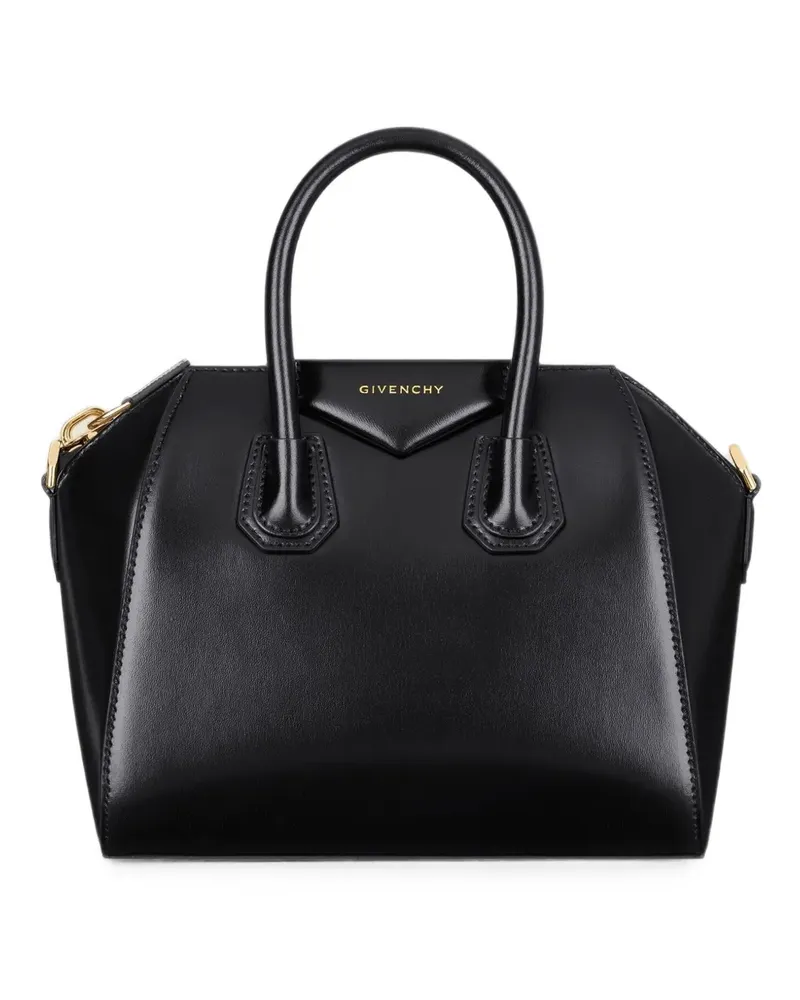 Givenchy Mini Antigona Tasche aus Leder - Schwarz Schwarz