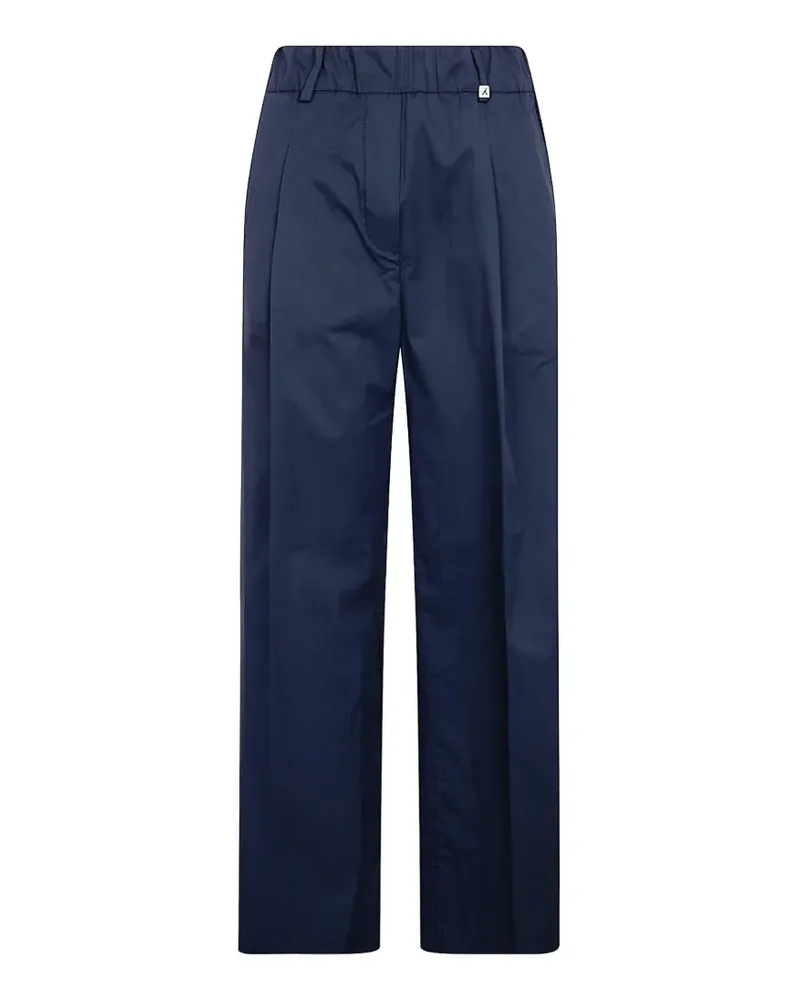MYTHS elasticated straight trousers - Blau Blau