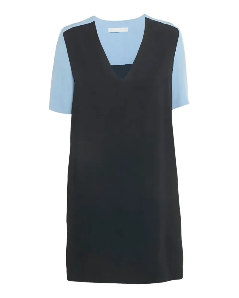 Victoria Beckham V-neck mini dress - Schwarz Schwarz