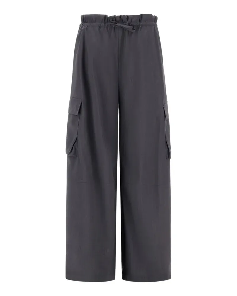 Herno drawstring cargo pants - Grau Grau
