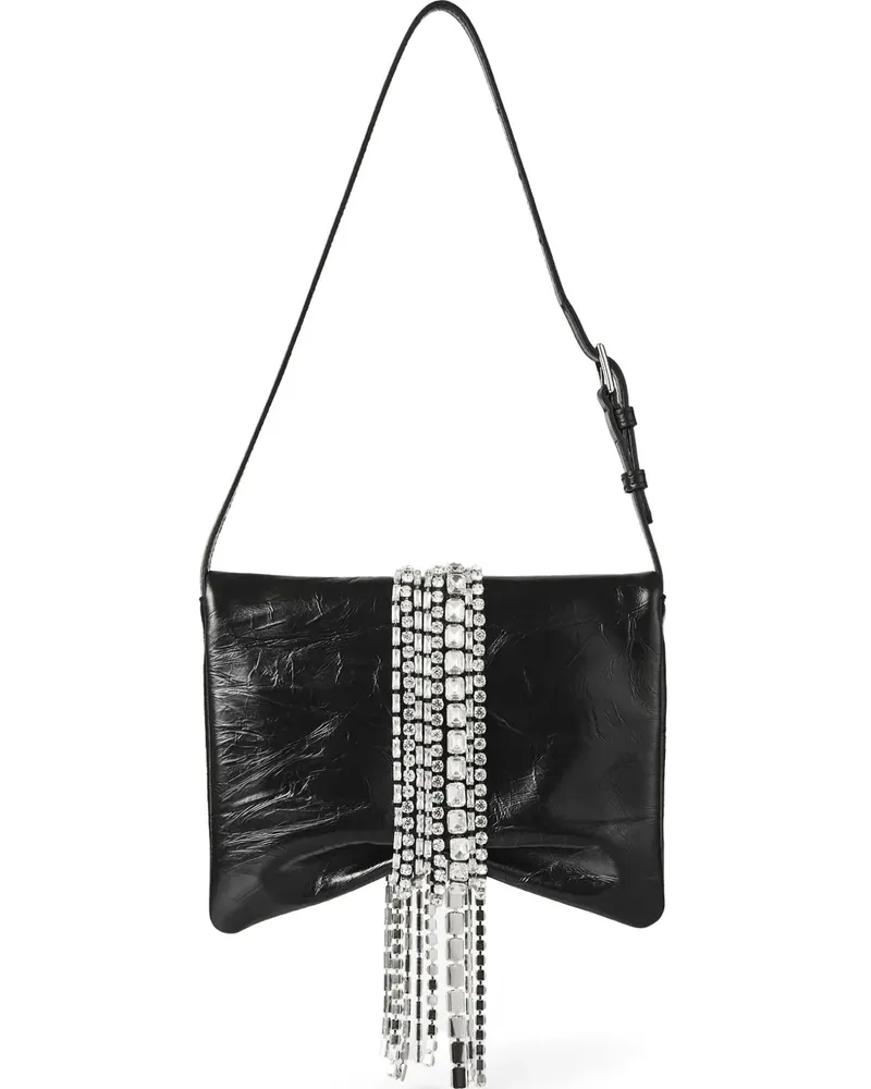 Jimmy Choo Zandra Schultertasche - Schwarz Schwarz