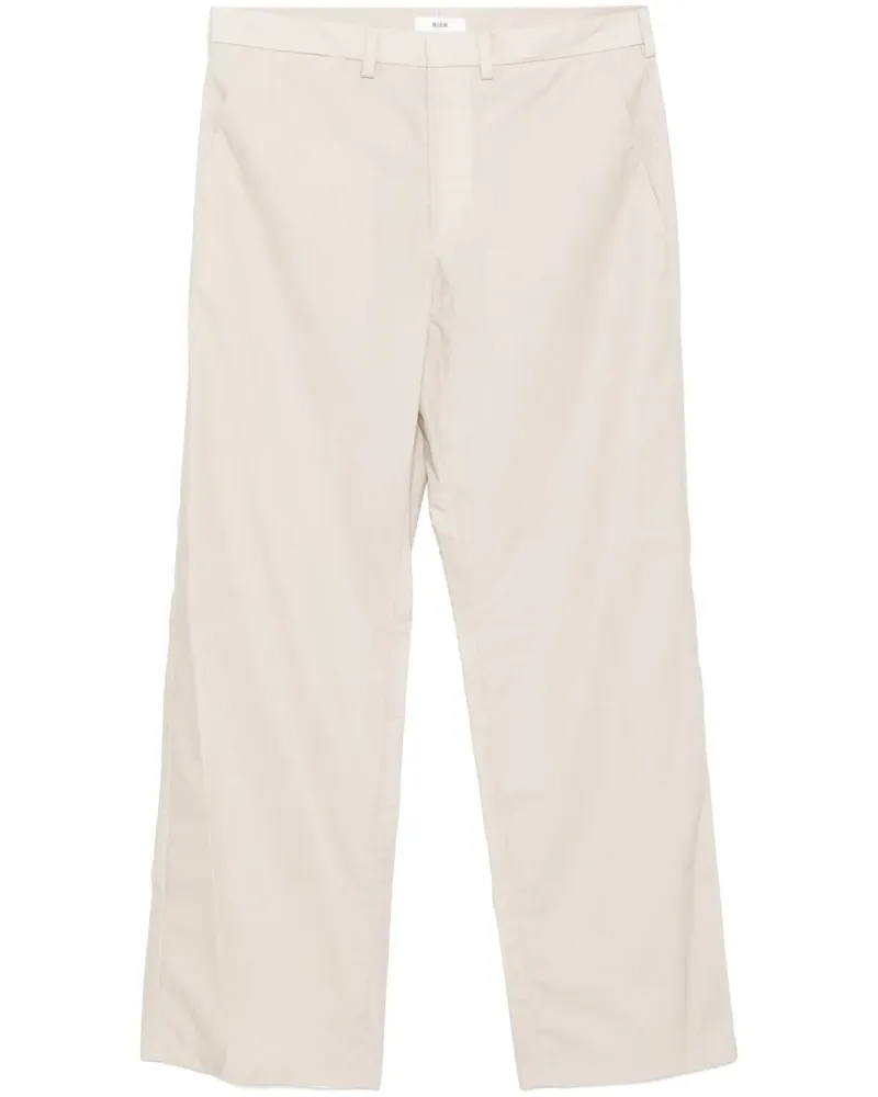 Rier Gewachste Popeline-Hose - Grau Grau