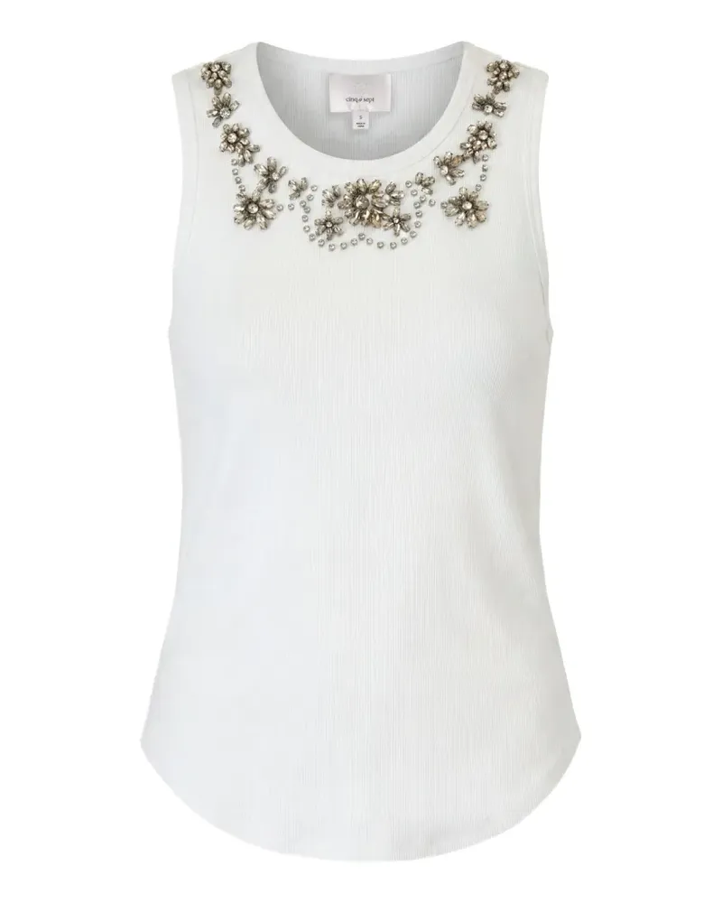 Cinq à Sept Lizzie Tanktop - Weiß Weiß
