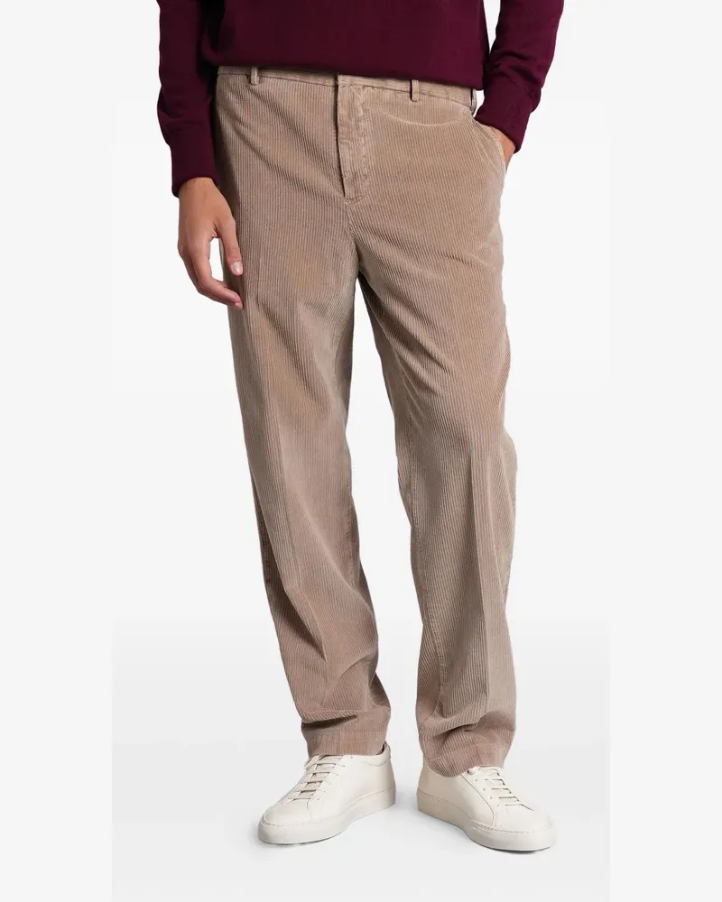 PT TORINO corduroy trousers - Nude Nude