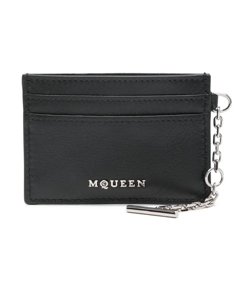 Alexander McQueen Sling Kartenetui - Schwarz Schwarz
