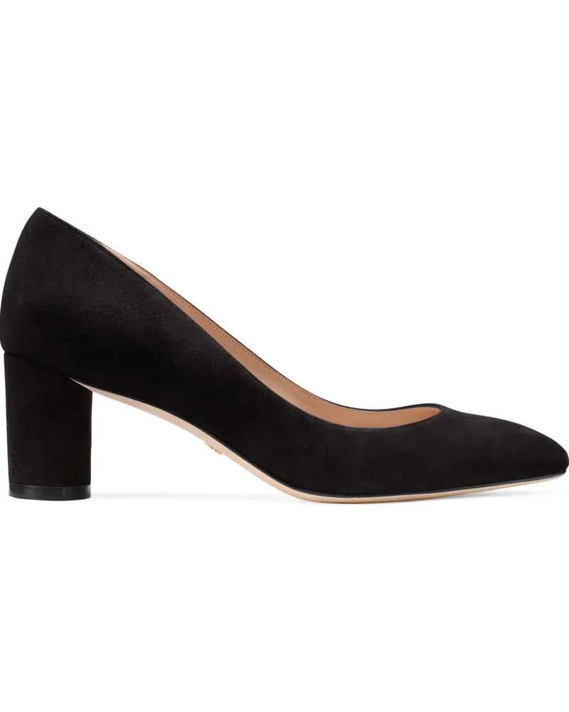 Stuart Weitzman Amata 60 Pumps mit mandelförmiger Kappe - Schwarz Schwarz