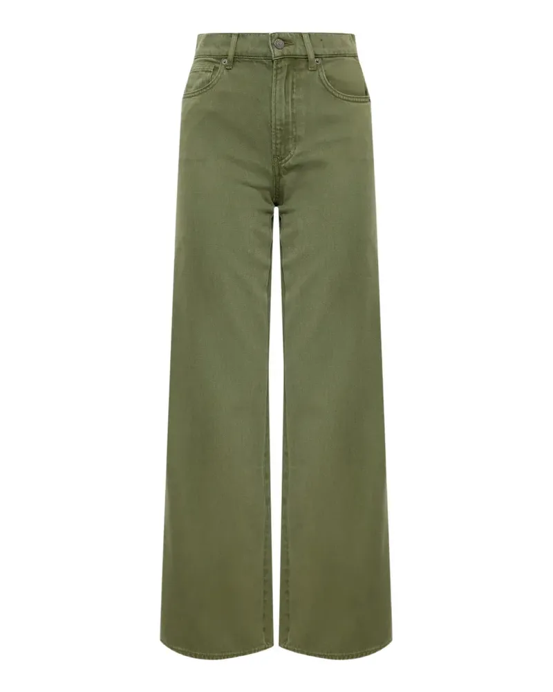 Veronica Beard high-rise wide leg jeans - Grün Grün