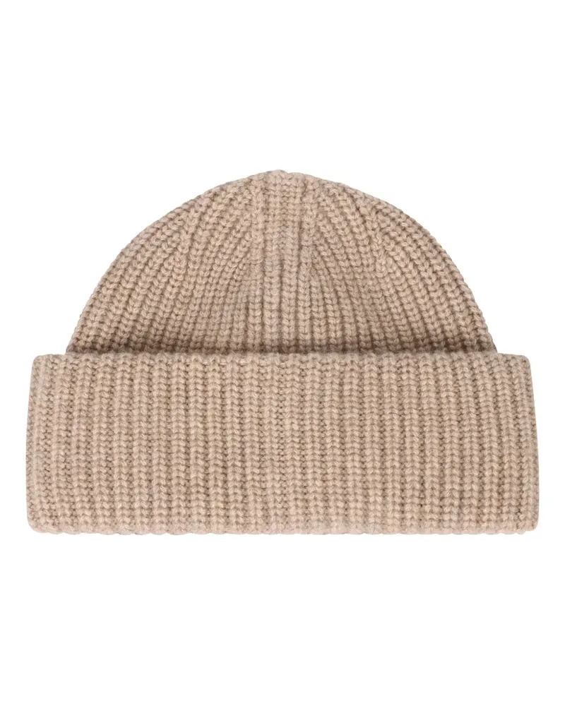 Slowear cashmere beanie - Nude Nude