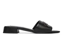 Sandalen mit Blockabsatz - Schwarz