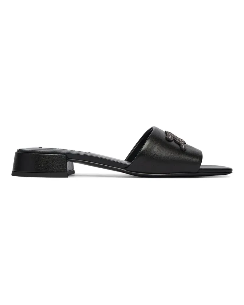 Karl Lagerfeld block-heel sandals - Schwarz Schwarz