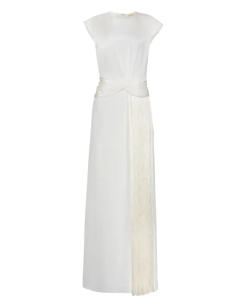 Adam Lippes Kleid aus Seide - Weiß Weiß